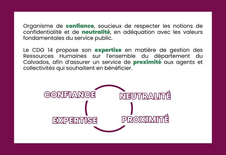 Confiance, expertise, neutralité, proximité