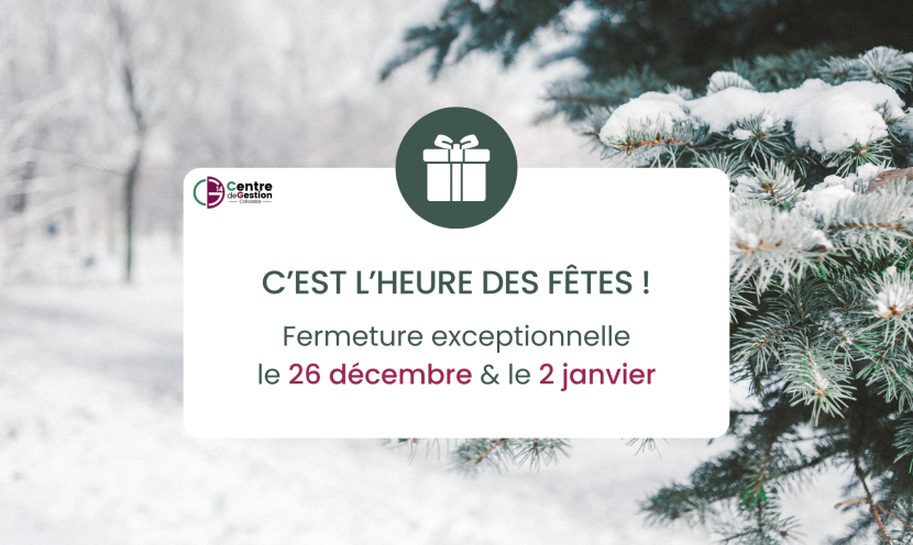 Fermeture exceptionnelle